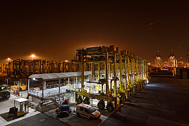 Hectronic Flottentankstelle - Containerhafen Antwerpen
